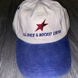 Vintage Embroidered US Space and Rocket Center Hat